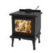J.A. Roby Sirius Wood Stove from Cabin Depot, eco-friendly and certified for mobile homes, compact design, part of the ETOILE line.