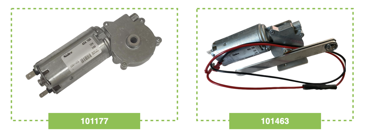 Cinderella 12/24 VDC Motor Nidec