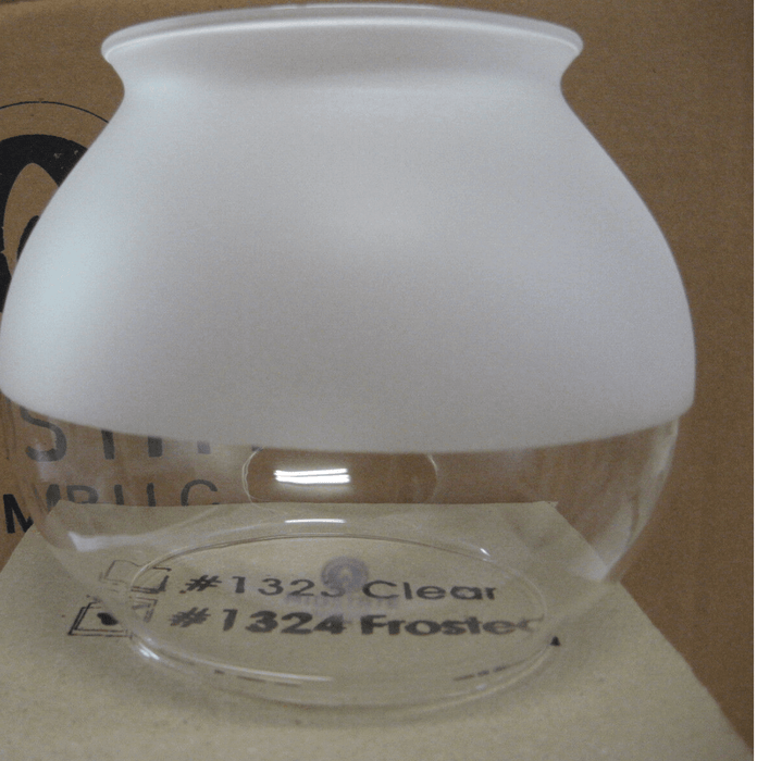 Midstate 1/2 Frosted Gas Light Globe #1324 for MidState Model 450, available at Cabin Depot.