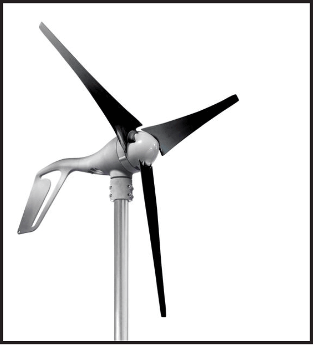 Primus 48V Wind Power Air 40 Turbine for remote energy solutions at Cabin Depot, efficient for telecom and off-grid home applications.