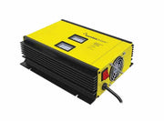 Samlex 12V 50A SEC Battery Charger for lead-acid batteries, available at Cabin Depot. Advanced automatic three-stage charging.