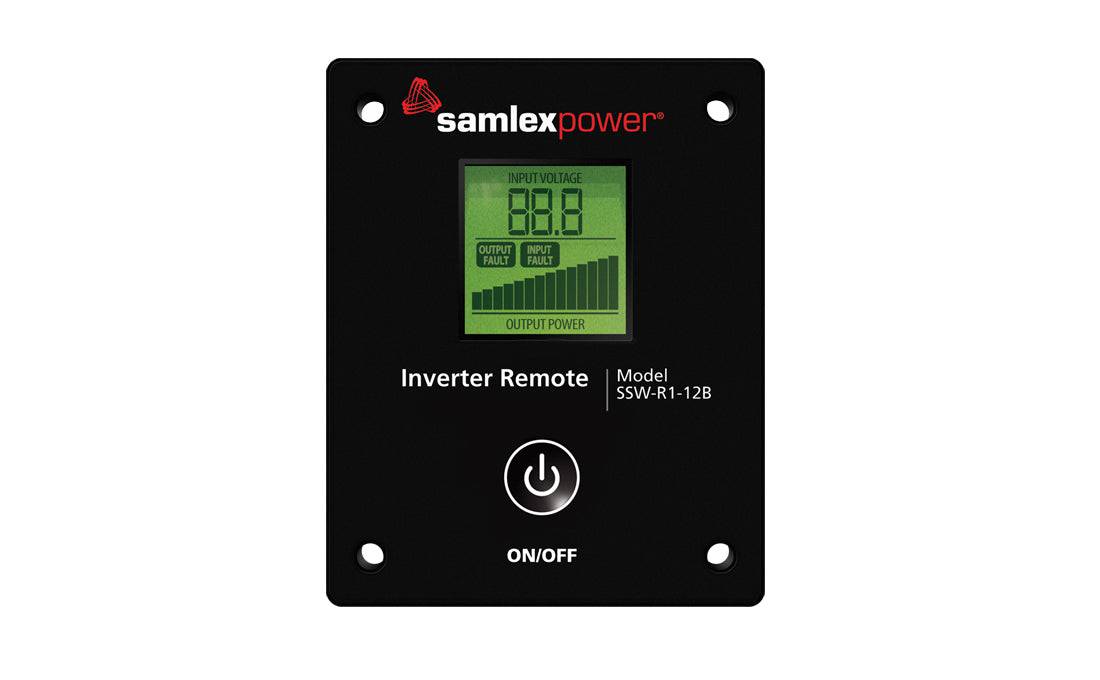 Samlex Power SSW-Inverter Remote with LCD Display for 1500W 12A Pure Sine Wave Inverter at Cabin Depot