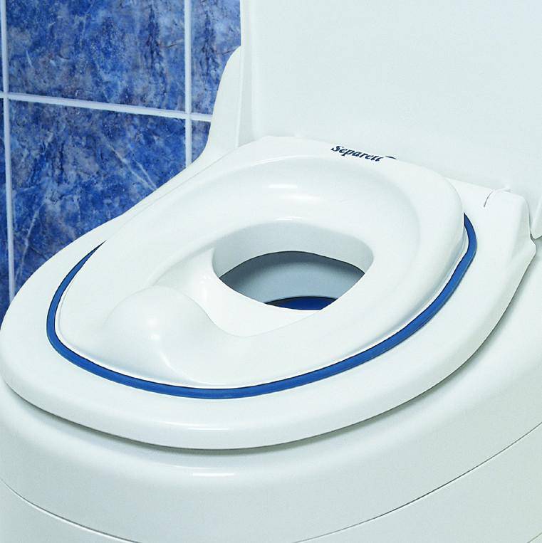 Separett Child Toilet Seat fits Villa 9000, Privy 500 at Cabin Depot for Camping & Chalet use.