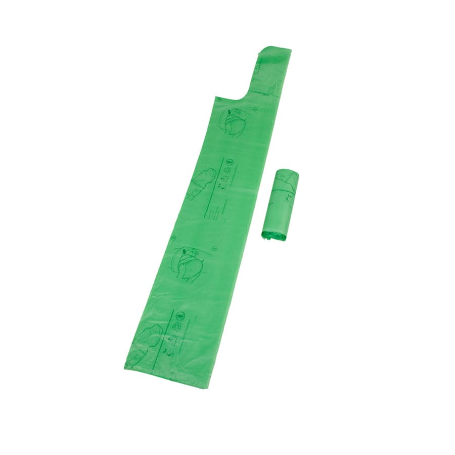 Separett compostable waste bags 10 pack green, compatible with Villa 9200, 9210, Weekend models, ideal for Cabin Depot customers