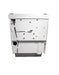 Separett Tiny 1271 Toilet rear view showcasing compact design, ideal for small spaces like RVs and cabins. Available at Cabin Depot.