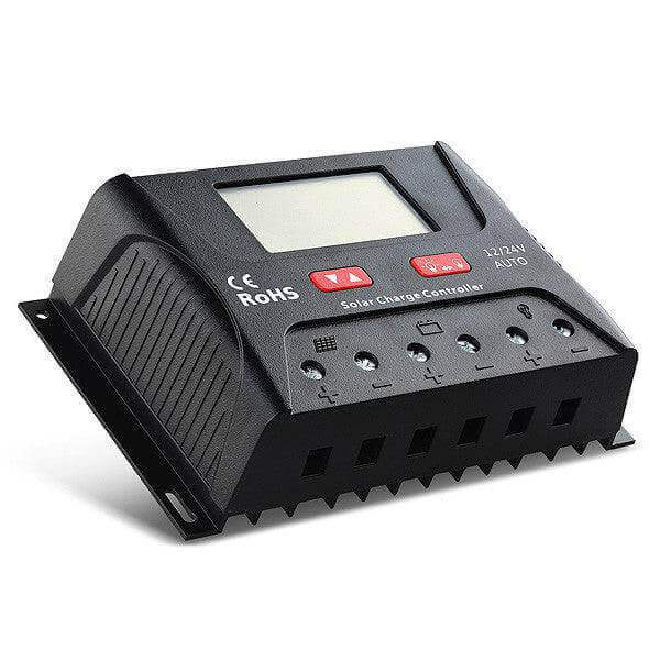 SRNE 40A PWM Charge Controller for Sealed, GEL, Lithium Batteries - Cabin Depot