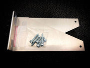 Kedron 9-inch bracket from Cabin Depot for solar panel wall mounting. Screws not included, shown for reference.