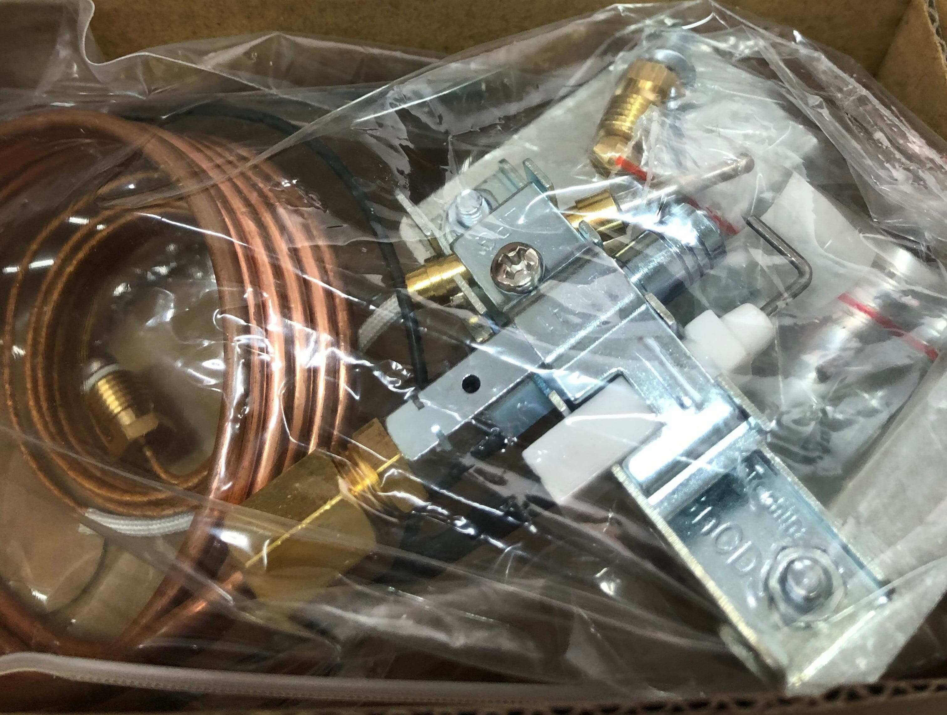 Unique Pilot ODS Assembly for Classic Ranges UGP-20G, 24G, 30G by Cabin Depot - includes thermocouple, ignition needle, NG Orifice & Bracket.