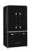 Unique 21.4 Cu/Ft 595L French Door Refrigerator in black, available at Cabin Depot. Energy Star certified, frost-free, family-sized fridge.