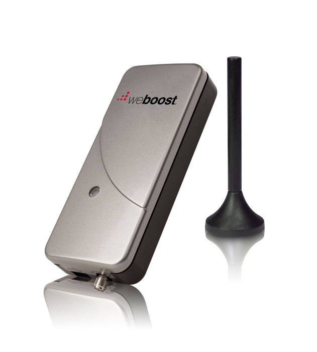WeBoost 3G-Flex Drive Kit signal booster with antenna from Cabin Depot for cars, indoors, boosts voice and 3G for multiple devices.