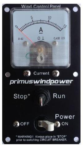 Primus Windpower AIR 40 Control Panel - Cabin Depot Micro-Wind Energy Solution