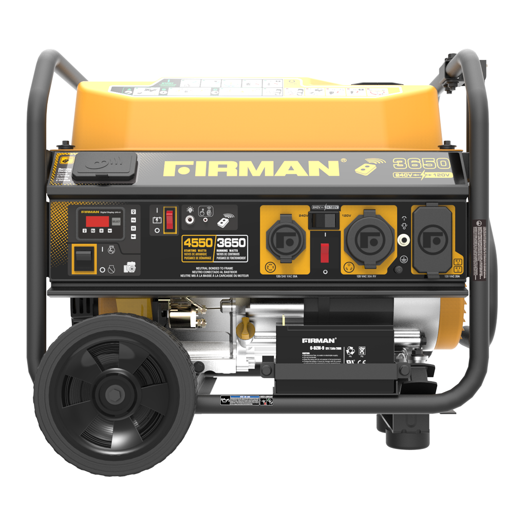 Firman Generator P03612 Performance Series 4550/3650 Watt 120/240 CSA — The  Cabin Depot