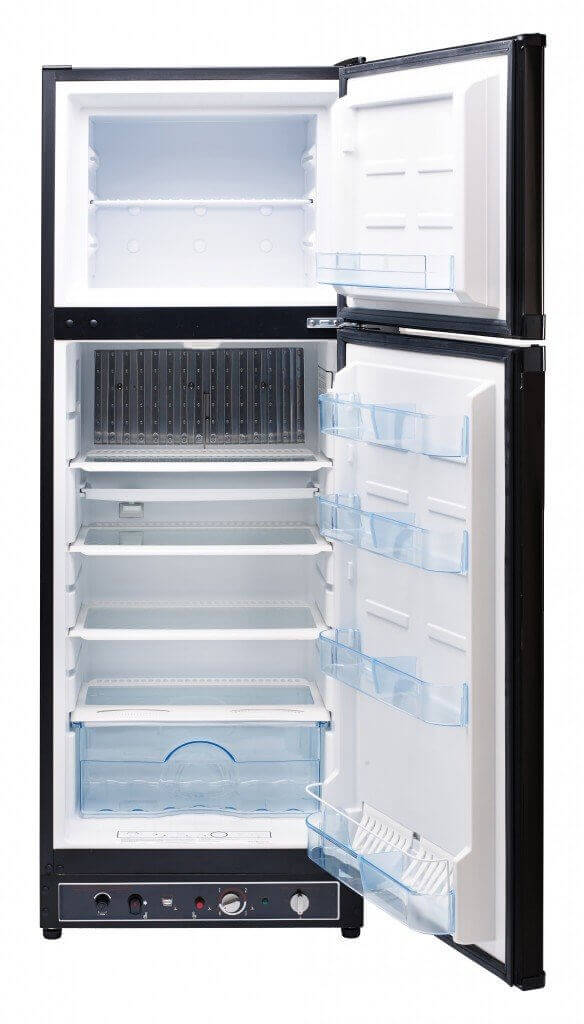 UNIQUE 10 CU/FT Propane Fridge with Freezer - Black – by Unique | Available at Cabin Depot USA