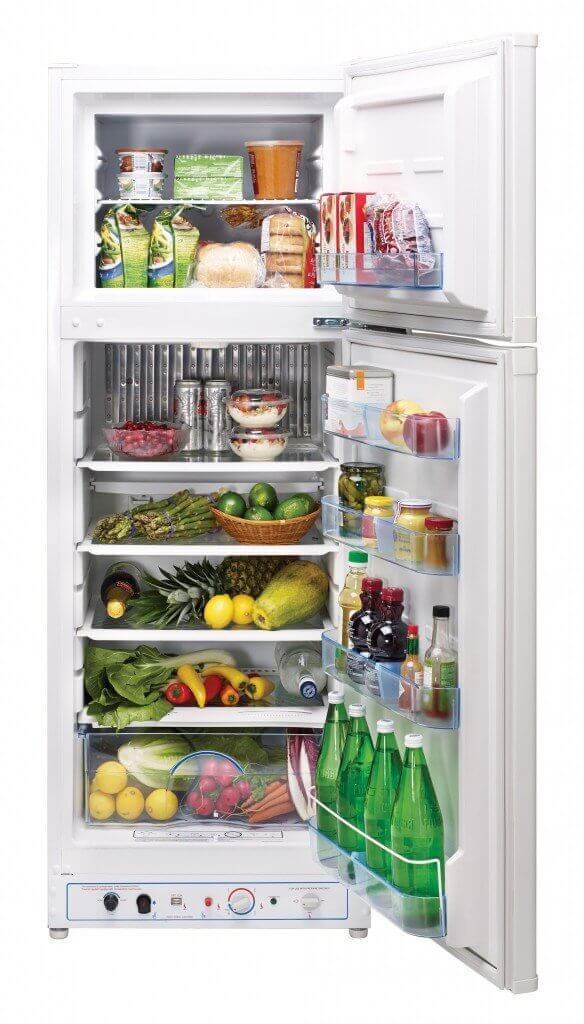 UNIQUE 10 CU/FT Propane Fridge with Freezer - White – by Unique | Available at Cabin Depot USA