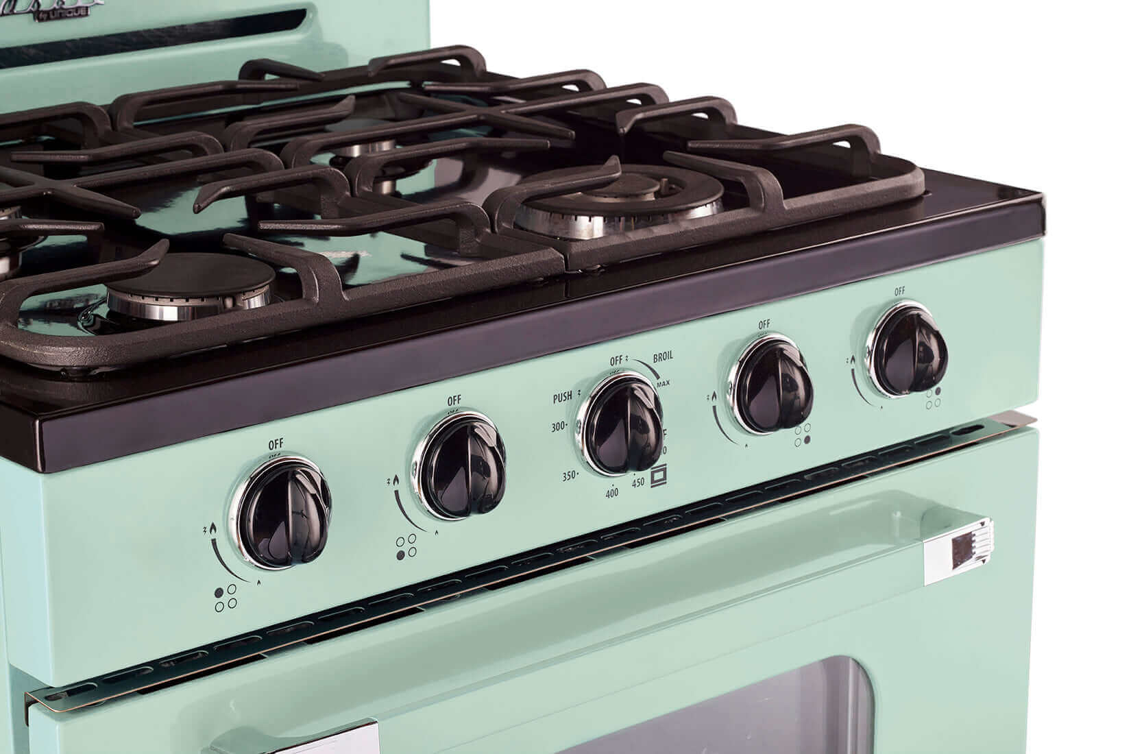 Classic Retro by Unique 30” Off-Grid Propane Range (Battery Ignition) – by Unique | Available at Cabin Depot USA