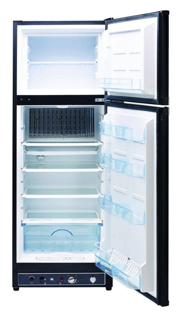 UNIQUE 8 CU/FT Propane Fridge with Freezer - Black – by Unique | Available at Cabin Depot USA